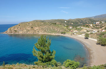 Insel Chios, The Beach of Leukathia