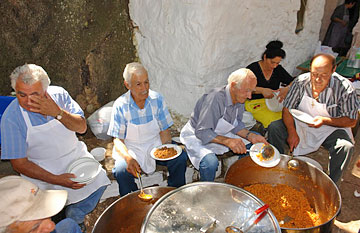 La vie dans l´île de Chios - Festival traditionnel à Chios
