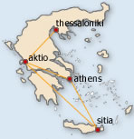 Map of Lefkada