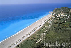 Beaches in Lefkada - Kathisma Beach