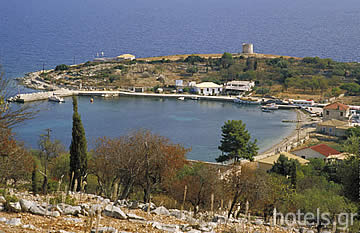 Lefkada Island, Kastos Village