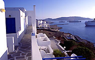 Greece, Greek Islands, Cyclades Island, Mykonos Island, Mykonos Town, Gorgona Hotel