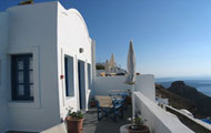 Greece, Greek Islands, Cyclades Islands, Santorini Island, Imerovigli, Ilioperato Apartments