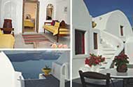 Nostos Trad. Houses,Kiklades,Santorini,Imerovigli,Volcano view.with pool