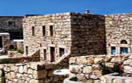 Traditional Houses Eirini,Patmos,Dodecanissa Islands,Greece,Beach,Sea,Panoramic View