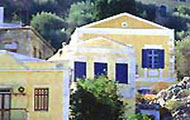 Symeria Hotel,Symi,Rhodes,Dodecanissa Island,Beach,Sea,panormitis