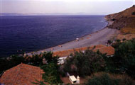 Omiros Hotel, Vatera, Lesvos, Lesbos, Mytilini, North Aegean Islands, Greek Islands, Greece, Beach, Sea, airconditioning