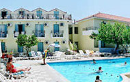 Theophilos Hotel, Petra, Lesvos, Mytilini, North Aegean Islands, Greek Islands, Greece, Beach, Hillside, Comforts, Swimming Pool,