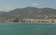 Mistegna Beach Hotel, Mistegna, Lesvos, Lesbos, Mytilini, North Aegean Islands, Greek Islands, Greece, Beach, Sea