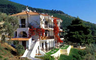 Greece, Greek Islands, Sporades Islands, Skopelos, Aegean Hotel