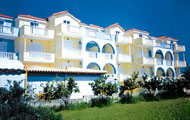 Greece, Ionian Islands, Zakynthos, Agios Sostis, Georgina Inn Hotel, with pool