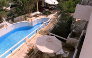 Greece, Greek Islands, Saronikos, Aegena, Agia Marina, Myrmidon Hotel, close to the beach, with pool