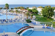 Louis Creta Princess Hotel, pool trees near the sea