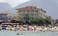 Greece, Macedonia, Pieria, Leptokaria, Afroditi Hotel, beach, by the sea