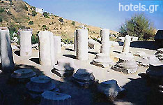 Egée & Sporades - Le temple de Icarias Artémidos (Ikaria)