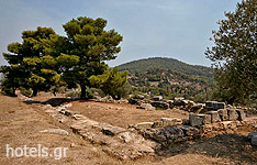 Archäologischen Stätten - Tempel des Poseidon (Poros)