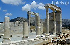 Archäologische Stätten - Der Tempel der Dimitra (Naxos)