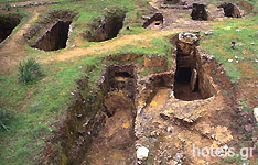 Ρέθυμνο, Αρχαιολογικοί Χώροι - Υστερομινωικό Νεκροταφείο Αρμένων