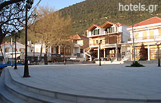 Agios Nikolaos Square in Kyriaki Village